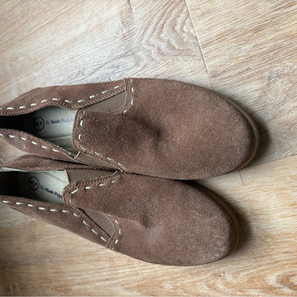 Hush‎ Puppies Brown Suede Slip Ons  Size 7.5 - Picture 6 of 6
